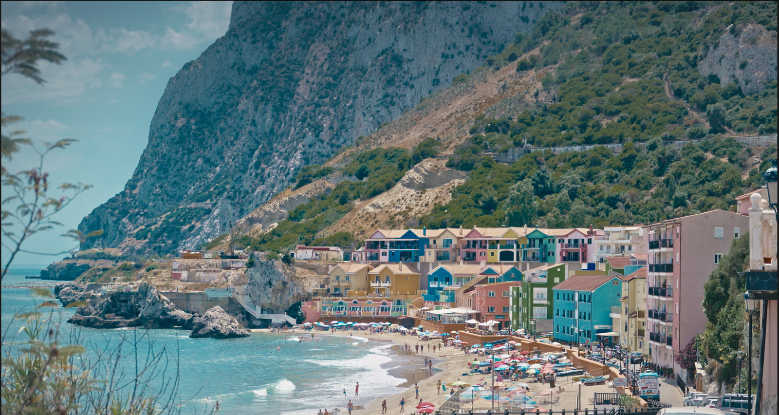 Kodak 2383 Después: Catalan Bay Paisaje Look